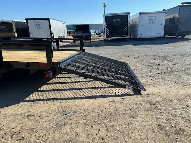 Big Tex 7 x 20 Landscape Utility Trailer Ramp Gate - Image 6
