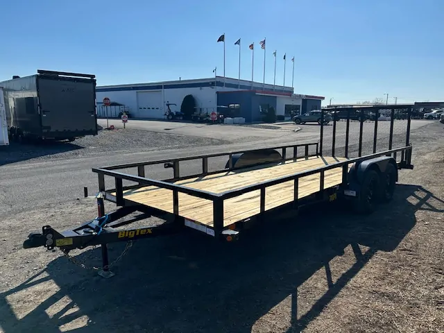 Big Tex 7 x 20 Landscape Utility Trailer Ramp Gate - Image 5