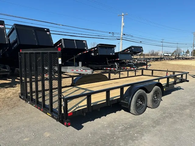 Big Tex 7 x 20 Landscape Utility Trailer Ramp Gate - Image 3