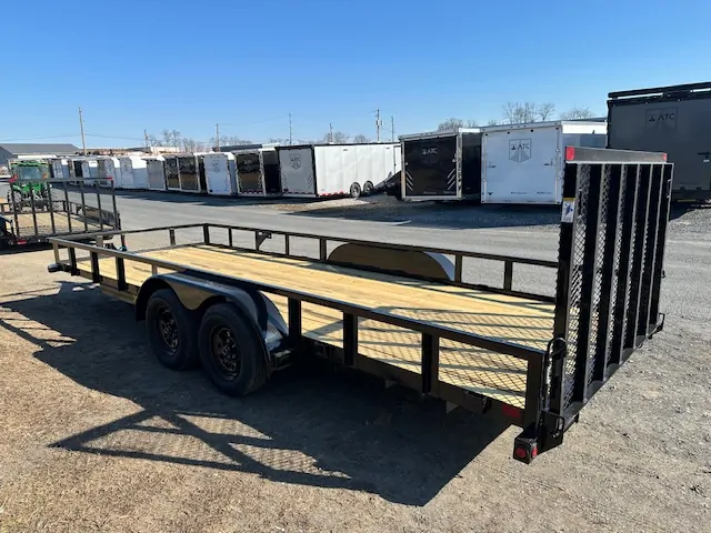 Big Tex 7 x 20 Landscape Utility Trailer Ramp Gate - Image 2