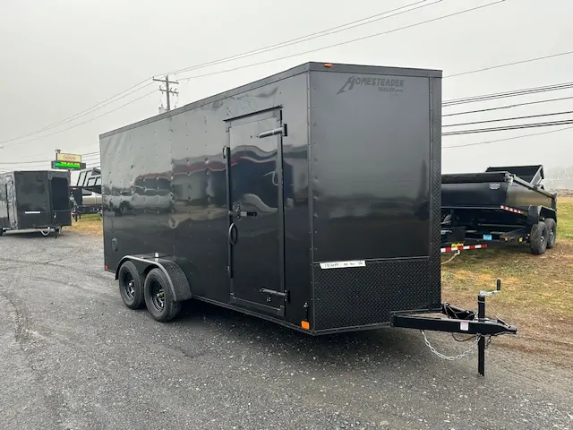 Homesteader 7 x 16 V-Nose Enclosed Cargo Trailer