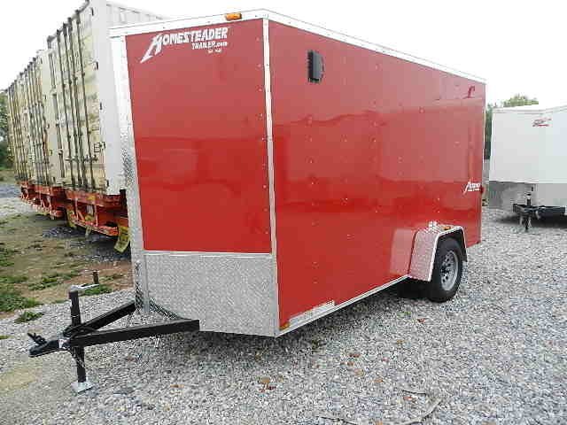 Homesteader 6 x 12 V-Nose Enclosed Trailer - Image 5