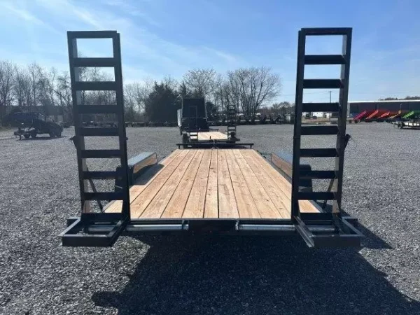 BWise 7 x 18 Low Profile LE Equipment Trailer Ladder Ramps - Image 2