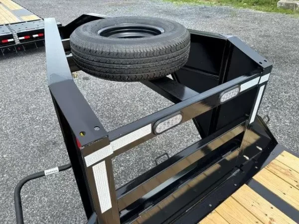 Big Tex 8.5 x 30 Gooseneck Deckover Equipment Trailer Mega Ramps - Image 8