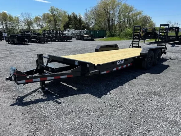 CAM Superline 7 x 20 Low Profile Equipment Trailer - Image 3