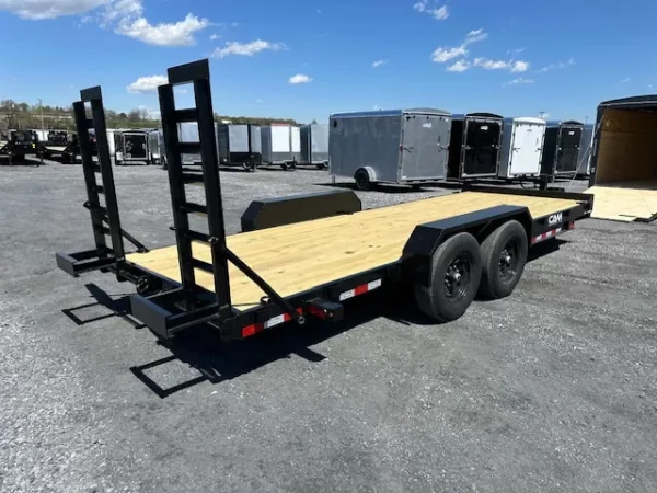 CAM Superline 7 x 20 Low Profile Equipment Trailer - Image 6