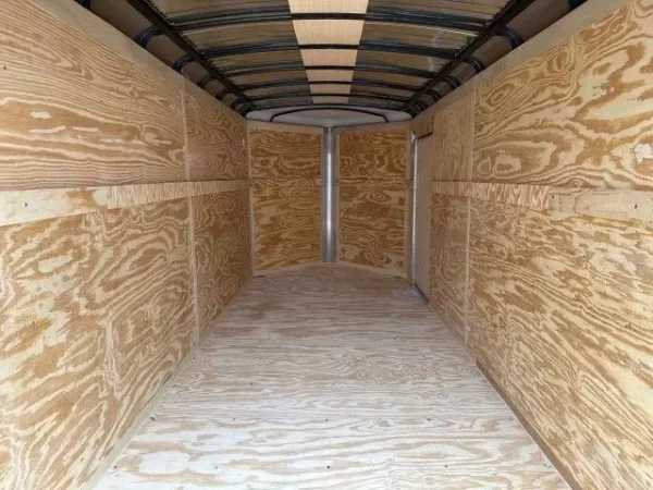 Carry On 7 x 18 Enclosed V-Nose Cargo Trailer - Image 3