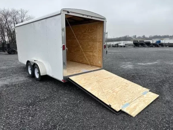 Carry On 7 x 18 Enclosed V-Nose Cargo Trailer - Image 2