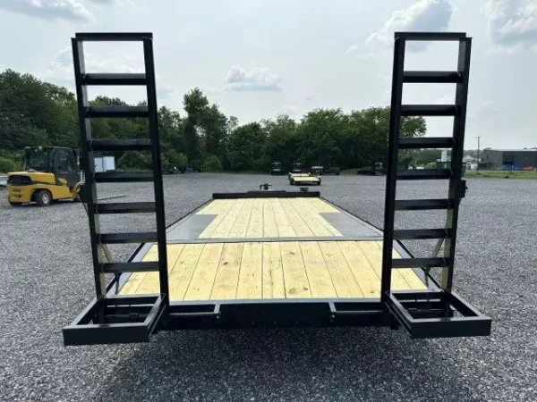 Premier 8 x 20 Deckover Equipment Trailer Ladder Ramps - Image 6
