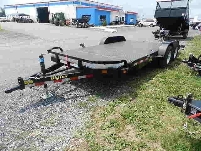 Big Tex 83″ x 18′ Steel Deck Car Trailer 10K GVW - Image 6