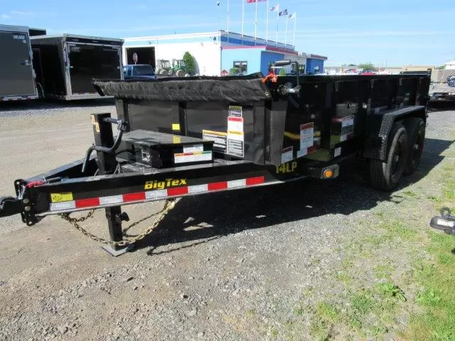 Big Tex 7 x 14 Low Profile Dump Trailer Scissor Lift - Image 7