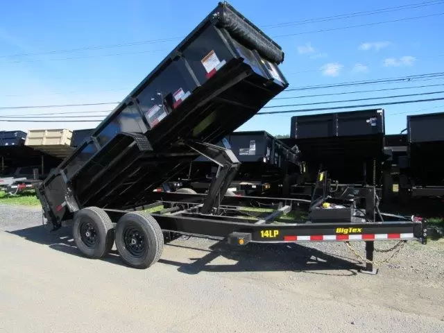 Big Tex 7 x 14 Low Profile Dump Trailer Scissor Lift - Image 5