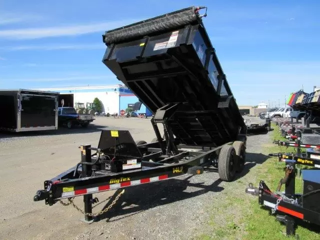 Big Tex 7 x 14 Low Profile Dump Trailer Scissor Lift - Image 4