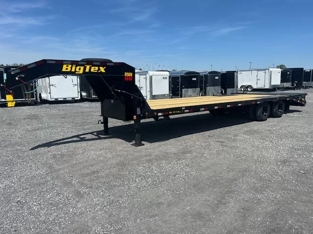 Big Tex 8.5 x 30 Heavy Duty Gooseneck Equipment Trailer - Mega Ramps - Image 3