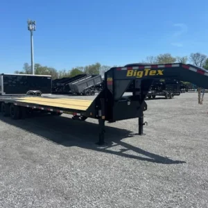 Big Tex 8.5 x 30 Heavy Duty Gooseneck Equipment Trailer  -  Mega Ramps
