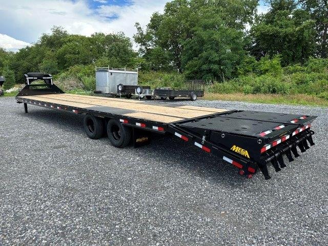 Big Tex 8.5 x 40 Gooseneck Deckover Equipment Trailer - Mega Ramps - Image 5