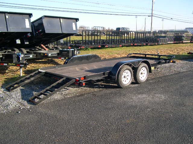 Big Tex 7 x 16 Open Car Trailer - Image 4