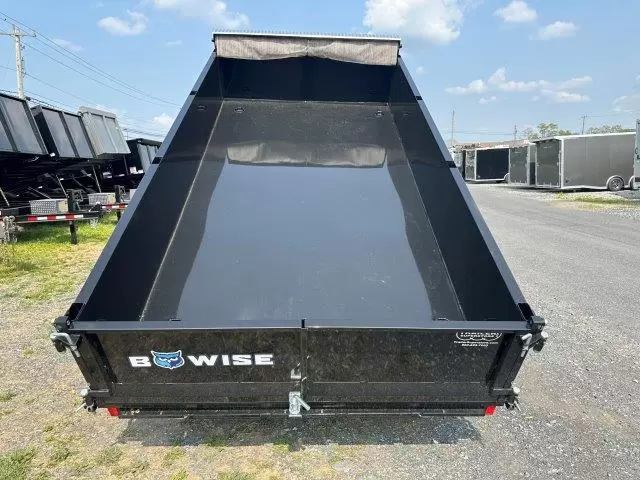 BWise 6 x 12 Low Profile Dump Trailer Tarp Kit - Image 2