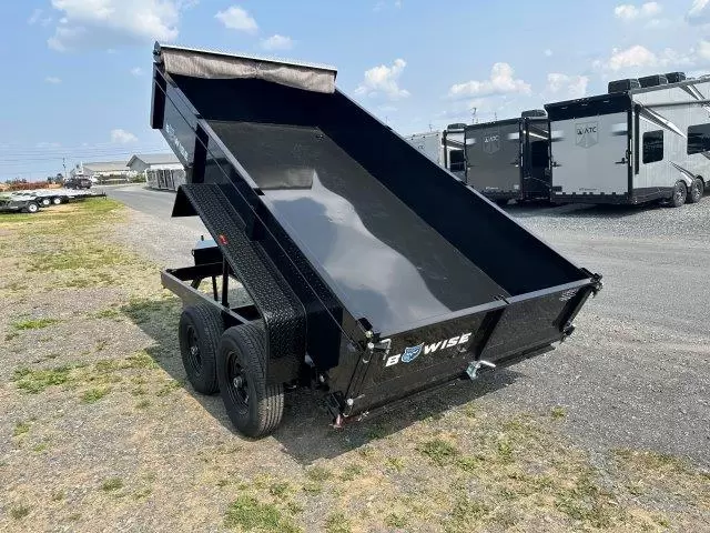 BWise 6 x 12 Low Profile Dump Trailer Tarp Kit - Image 4