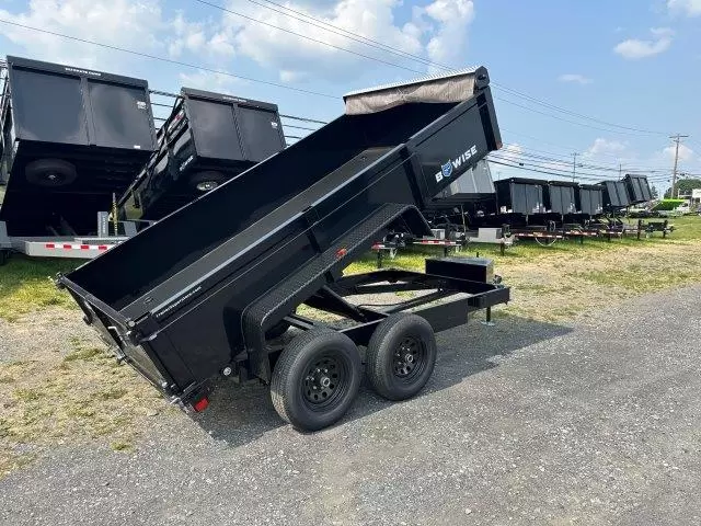 BWise 6 x 12 Low Profile Dump Trailer Tarp Kit - Image 3