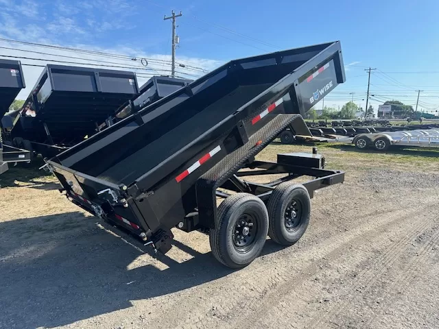 BWise 7 x 12 Low Profile Dump Trailer Ladder Ramps - Image 3