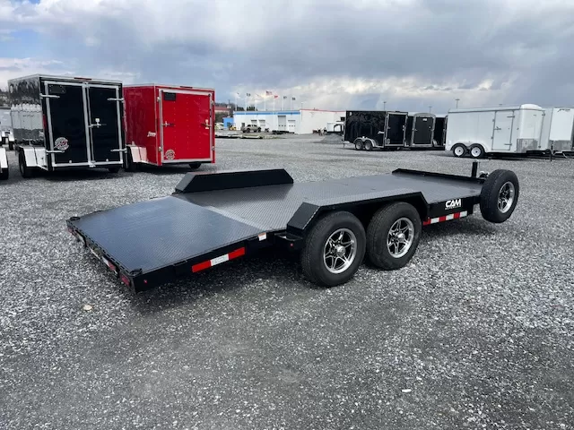 CAM Superline 7 x 18 Steel Deck Car Hauler - Image 3
