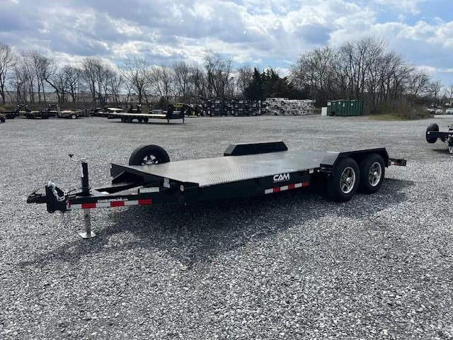 CAM Superline 7 x 18 Steel Deck Car Hauler - Image 4