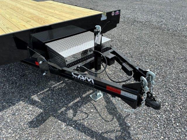 CAM Superline 8 x 18 Deckover Equipment Trailer Slide Out Ramps - Image 9