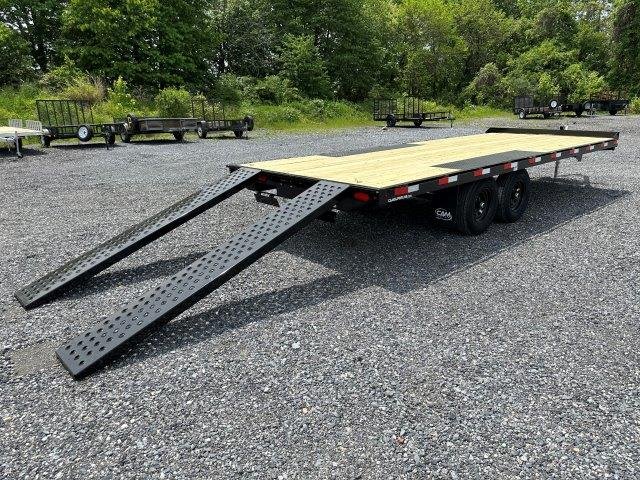 CAM Superline 8 x 18 Deckover Equipment Trailer Slide Out Ramps - Image 8