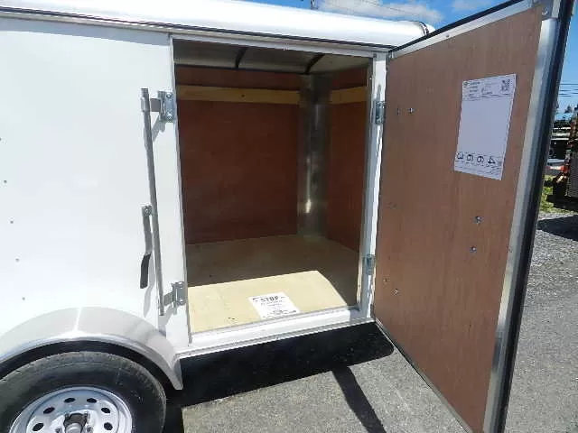 Carry On 5 x 10 Enclosed Trailer Rear Ramp Door - Image 5