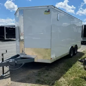 Covered Wagon 8.5 x 16 Enclosed Trailer - Landscape Package