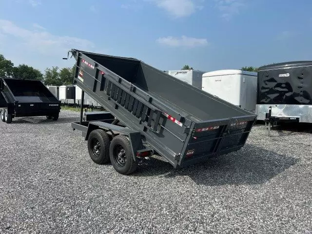 Covered Wagon 6 x 12 Prospector Dump Trailer - Image 6