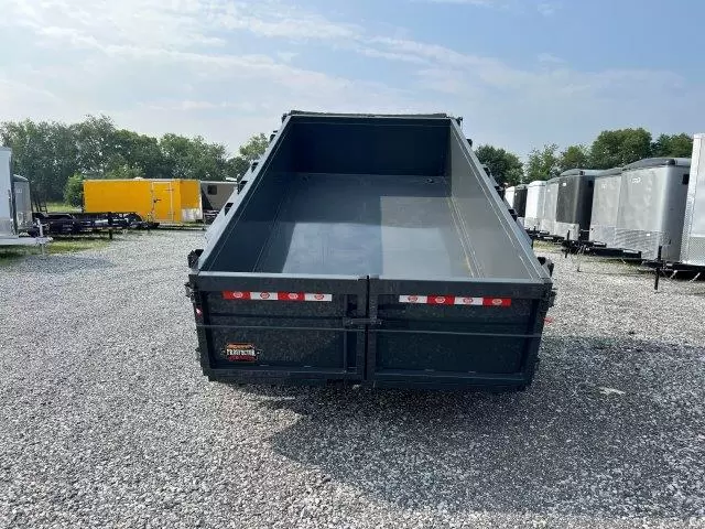 Covered Wagon 6 x 12 Prospector Dump Trailer - Image 2