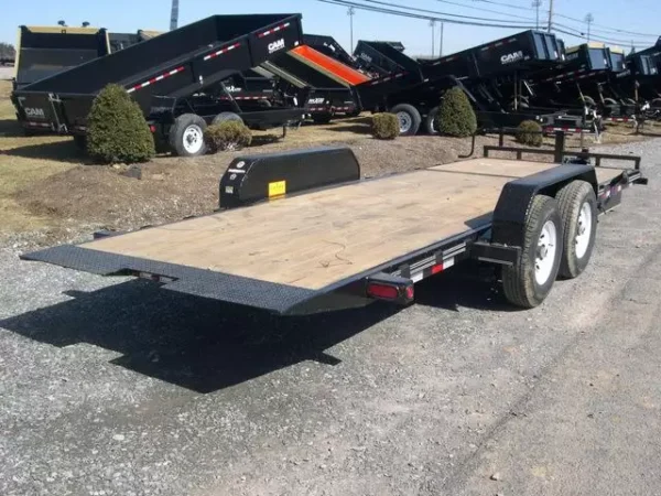 Big Tex 7 x 22 Equipment Trailer Split Tilt Deck - Image 3