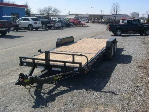 Big Tex 7 x 22 Equipment Trailer Split Tilt Deck - Image 2