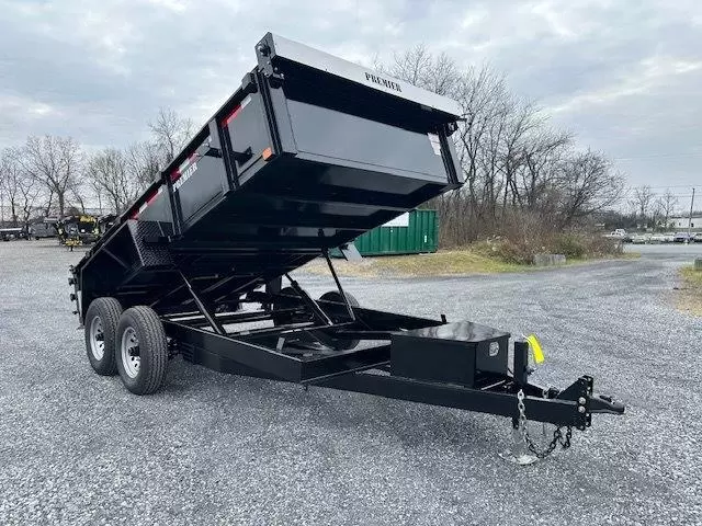 Premier 7 x 14 Low Profile Dump Trailer