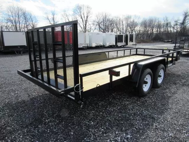 Premier 7 x 18 Landscape Utility Trailer - Image 3