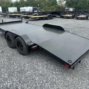 Premier 7 x 18 Steel Deck Open Car Trailer