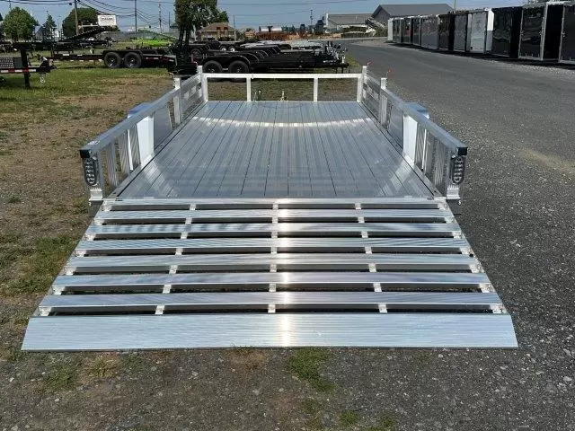 Sport Haven 7×14 Aluminum Utility Trailer - Image 2