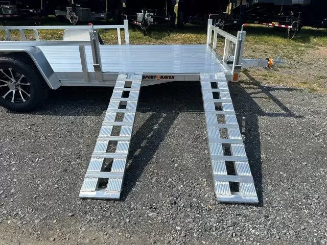 Sport Haven 7×14 Aluminum Utility Trailer - Image 6